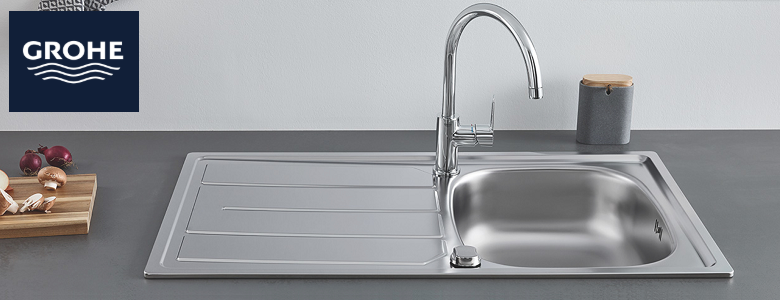 Мойки для кухни GROHE из нержавеющей стали